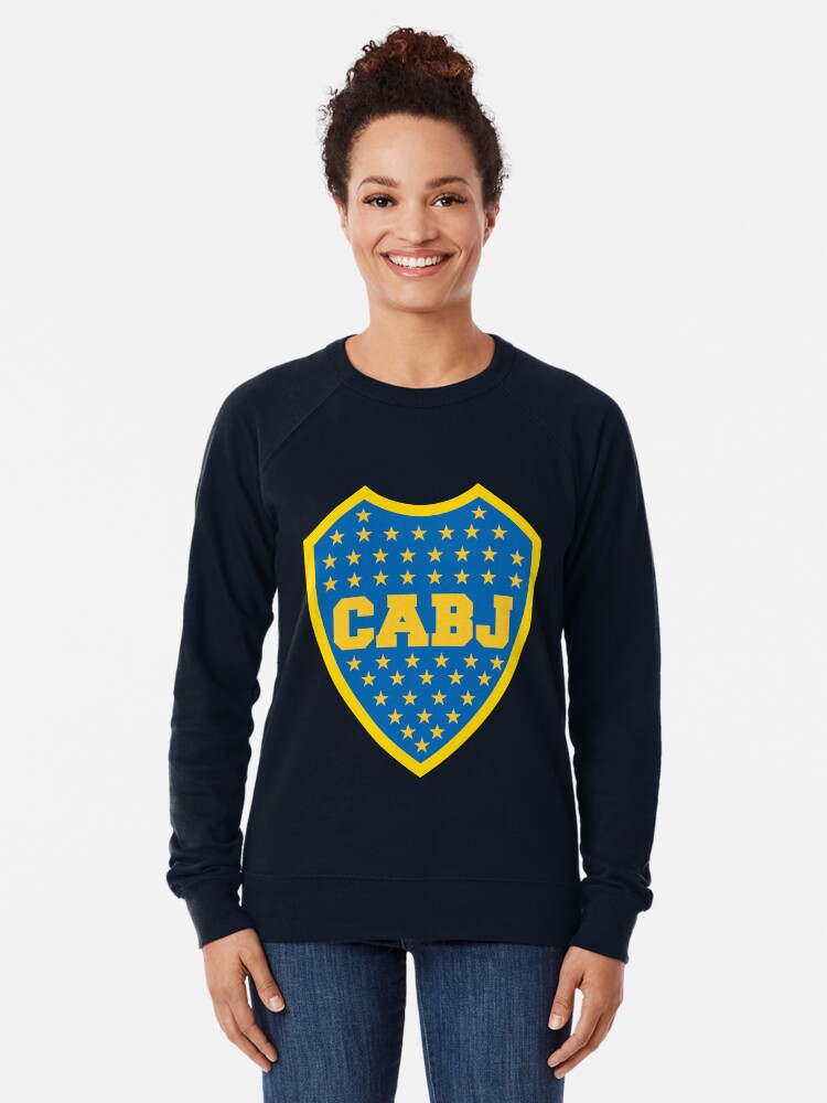 Boca Juniors Crest Logo Lightweight Sweatshirt