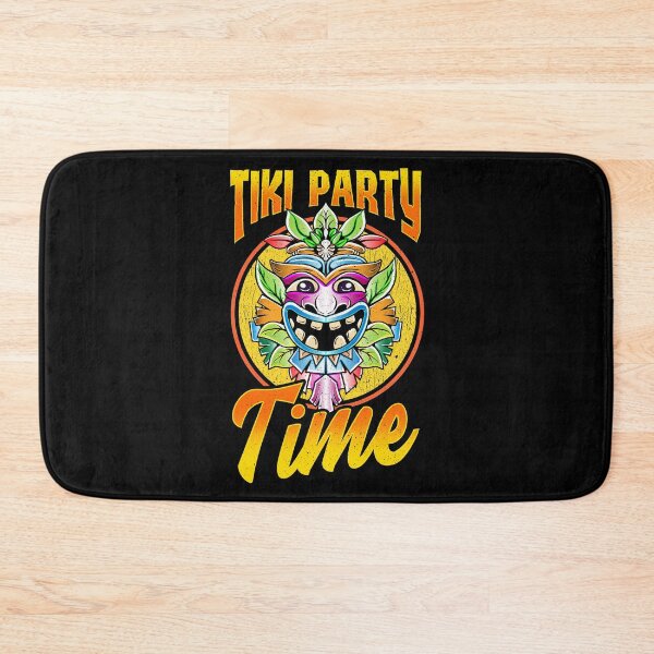 Item preview, Tiki Party Time Island Luau Themed Cute Tiki Head designed and sold by perfectpresents.