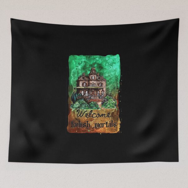 Item preview, casa embrujada de acuarela designed and sold by guyanelle37.