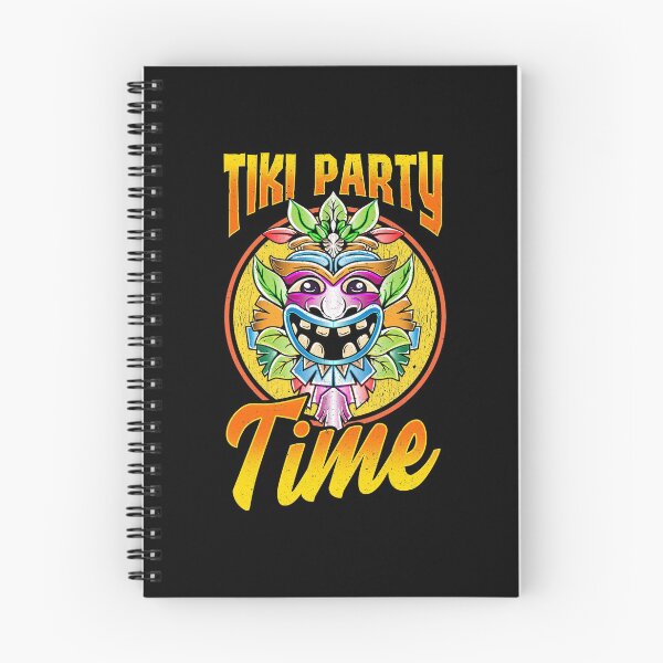 Item preview, Tiki Party Time Island Luau Themed Cute Tiki Head designed and sold by perfectpresents.