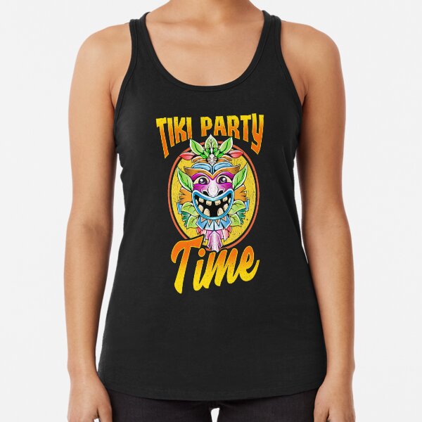 Item preview, Tiki Party Time Island Luau Themed Cute Tiki Head designed and sold by perfectpresents.