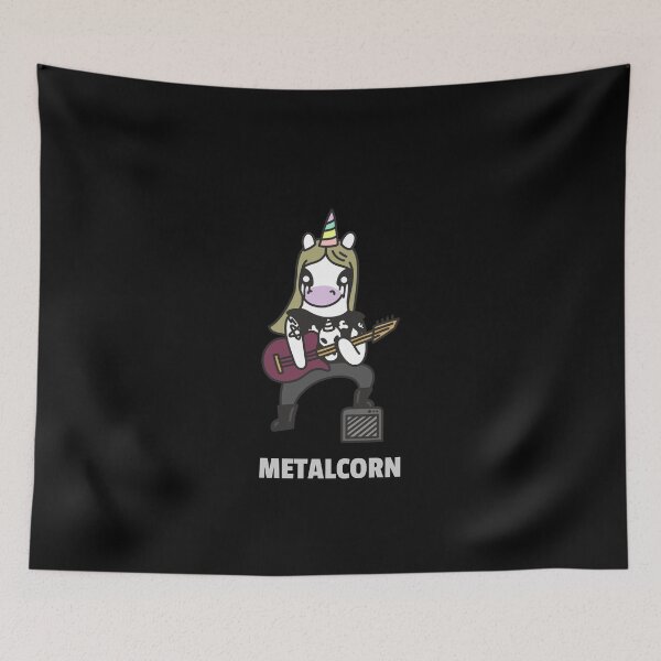 Artikelvorschau, Metalcorn Heavy Metal Einhorn entworfen und verkauft von ShineEyePirate.
