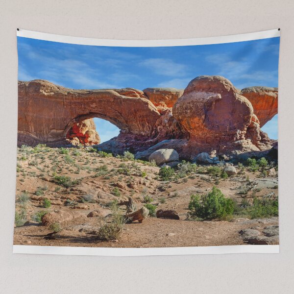 Item preview, Arches National Park North and South Windows Moab Utah designed and sold by PhotoArt by Joan Carroll.