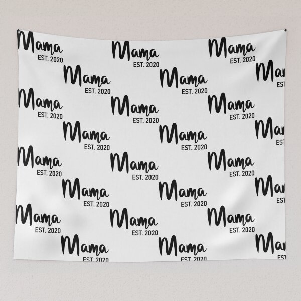 Item preview, Mama Est 2020 - Pregnancy Announcement Gift Ideas for New Mom and Mommy To Be designed and sold by ASClothDesign.