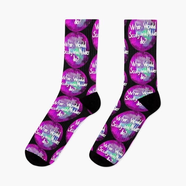 Item preview, What Would Scully and Mulder Do? - Violet  designed and sold by Niina  Niskanen.