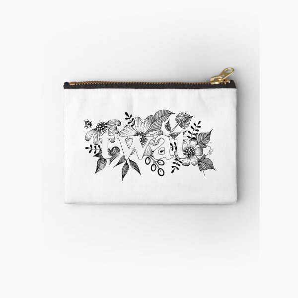 Item preview, Twat in Black - Beautiful Insults designed and sold by ANN OSHAUGHNESSY.