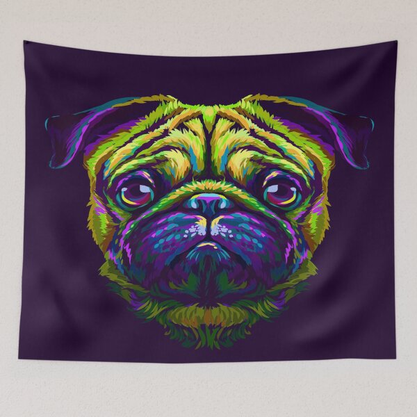 Item preview, Pug designed and sold by leen12 Art Designs Prints.