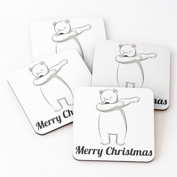 Item preview, polar bear merry christmas designed and sold by atevern.