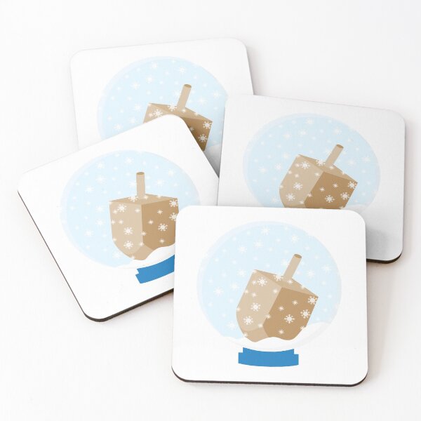 Artikelvorschau, Schneekugel mit Chanukka Dreidel entworfen und verkauft von sigdesign.