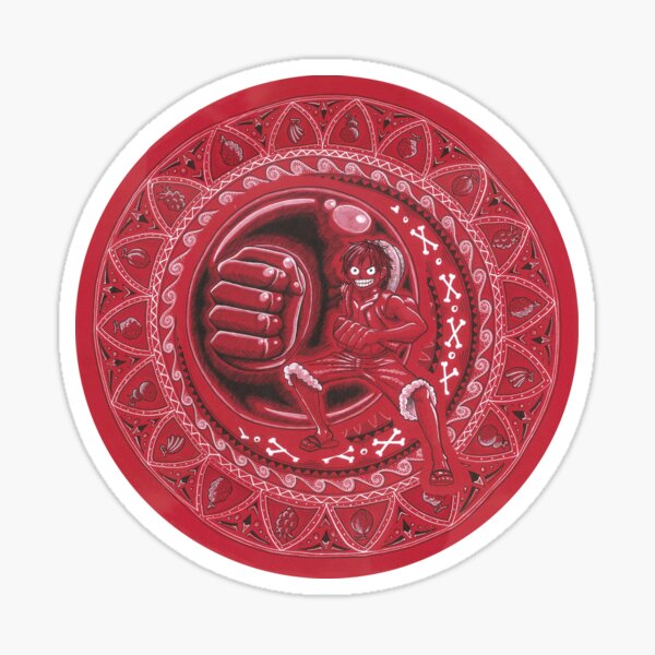 Luffy Elephant Gun Sticker