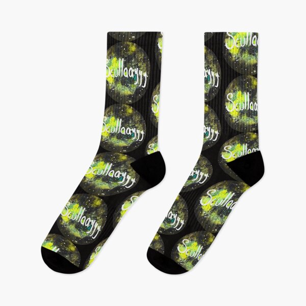 Item preview, Scullayyy X FILES Yellow Green Space Nebula  designed and sold by Niina  Niskanen.