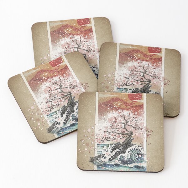 Item preview, Sakura blossom waves designed and sold by marineloup-art.