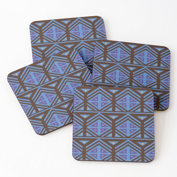 Item preview, blue pattern designed and sold by GazingNeko.