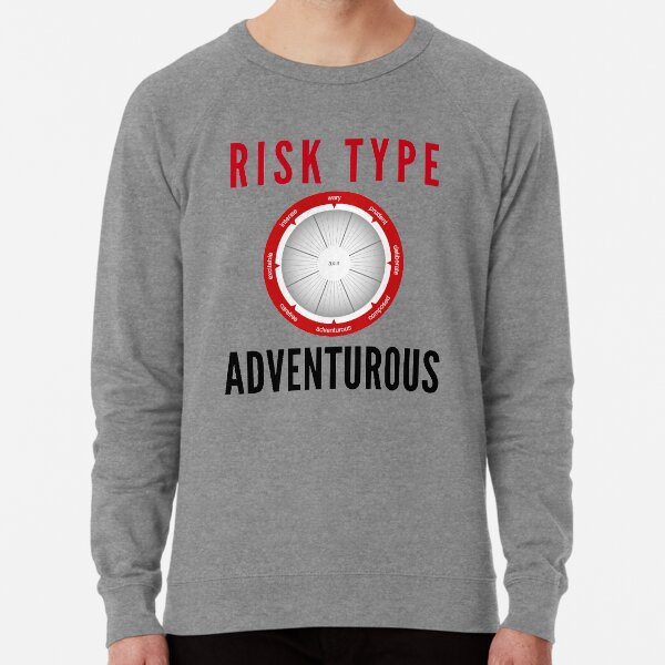 Risk Type Compass Adventurous T Shirt Lightweight Sweatshirt