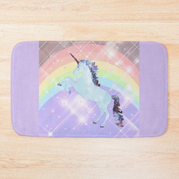 Item preview, Unicorn on a rainbow background. designed and sold by marinaklykva.