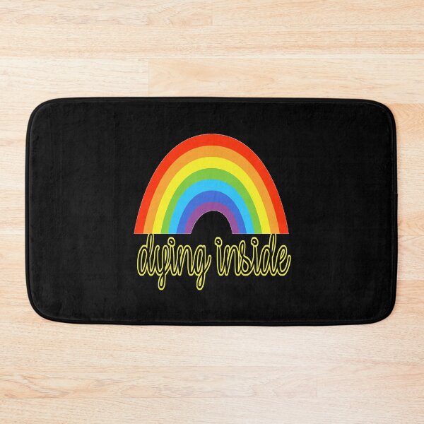 Item preview, Dying Inside with Rainbow designed and sold by SerpentSkyArts.