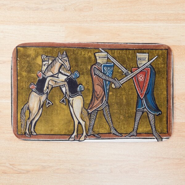 Item preview, Medieval Knights and Horses Fighting designed and sold by emovendo.