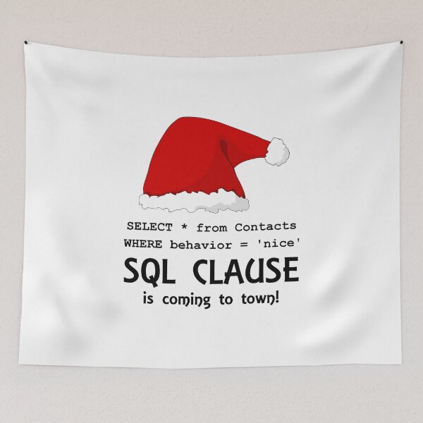 Item preview, Sql Clause is coming to town! designed and sold by saechla.