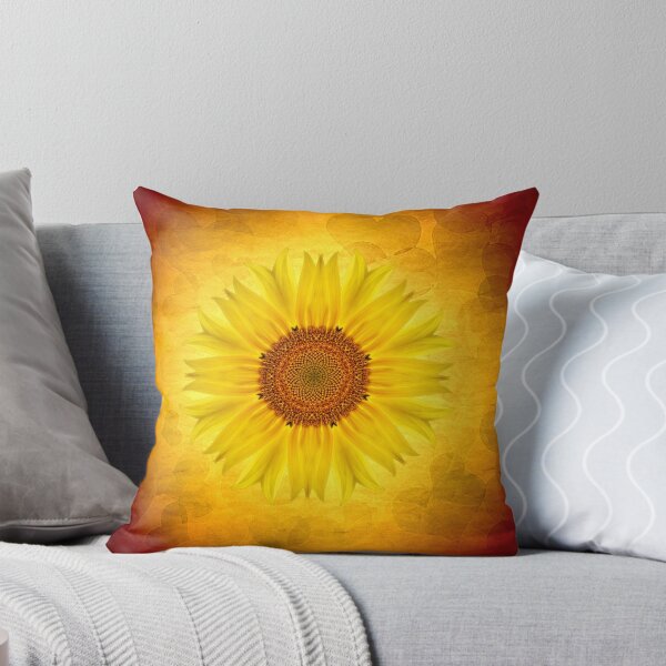 Item preview, Girasol en patrón de corazón designed and sold by DSIGN4YOU.