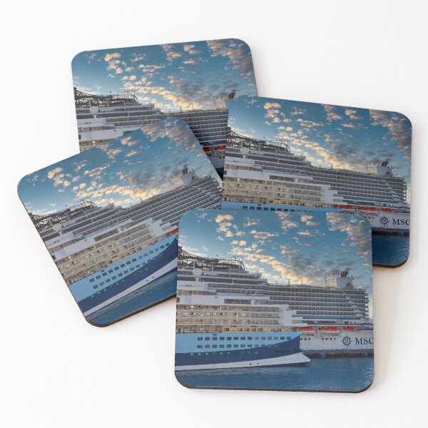 Item preview, Two Cruise Ships at Sunset designed and sold by dbvirago.
