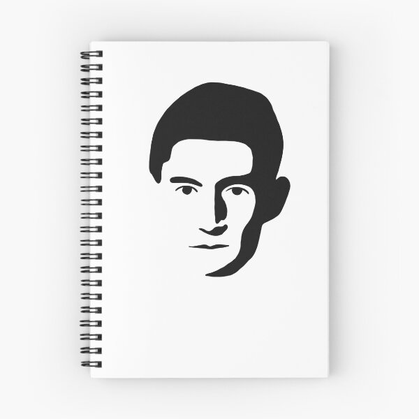 Item preview, Franz Kafka Minimal Stencil Portrait designed and sold by isstgeschichte.