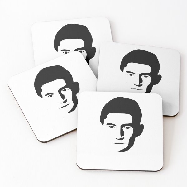 Item preview, Franz Kafka Minimal Stencil Portrait designed and sold by isstgeschichte.