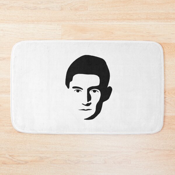 Item preview, Franz Kafka Minimal Stencil Portrait designed and sold by isstgeschichte.