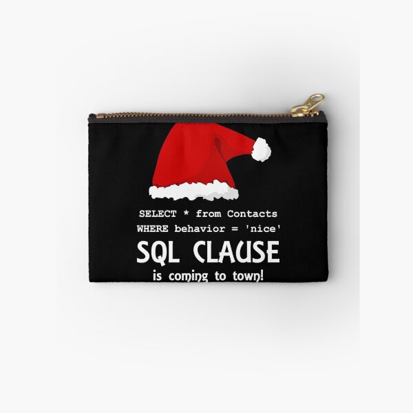 Item preview, Sql Clause is coming to town! - White designed and sold by saechla.