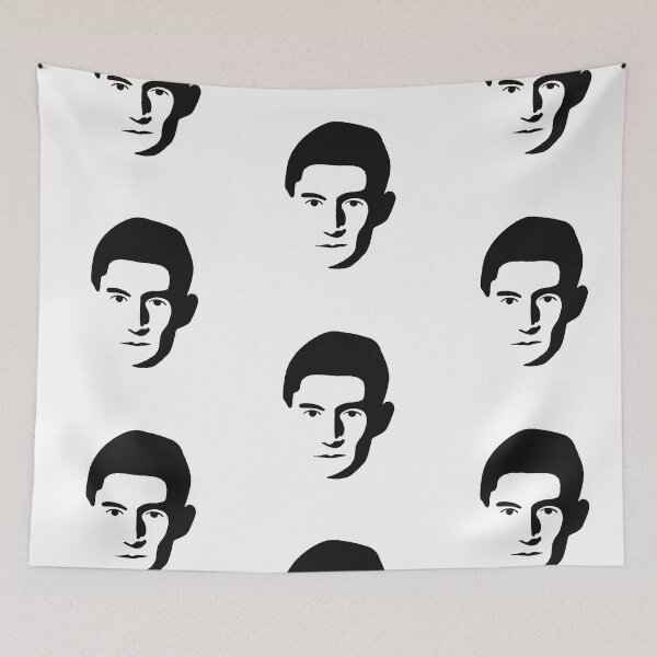 Item preview, Franz Kafka Minimal Stencil Portrait designed and sold by isstgeschichte.