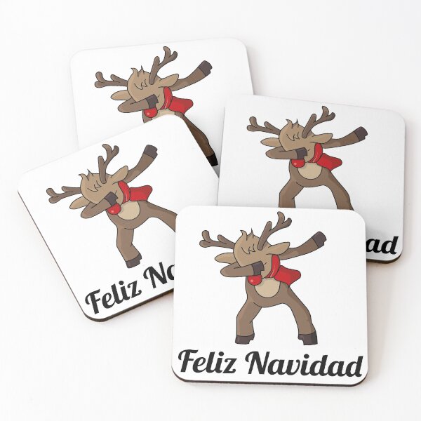 Item preview, reindeer dab Feliz navidad designed and sold by atevern.