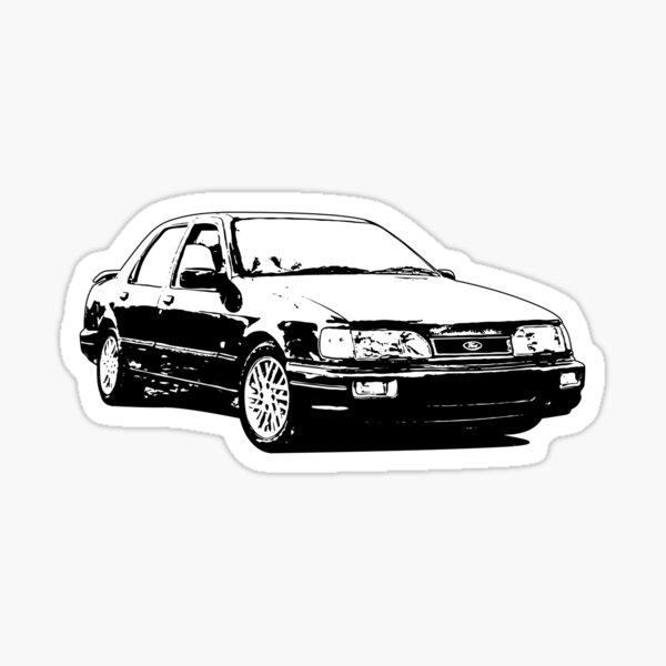Sketched Cossie Artwork Sticker