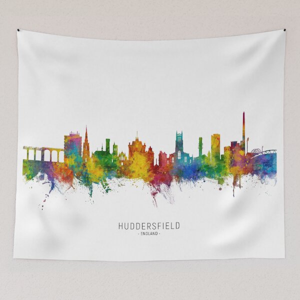 Item preview, Huddersfield England Skyline designed and sold by ArtPrints.