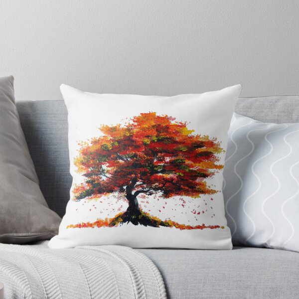 Item preview, Red Autumn Tree designed and sold by Sebastian Grafmann.