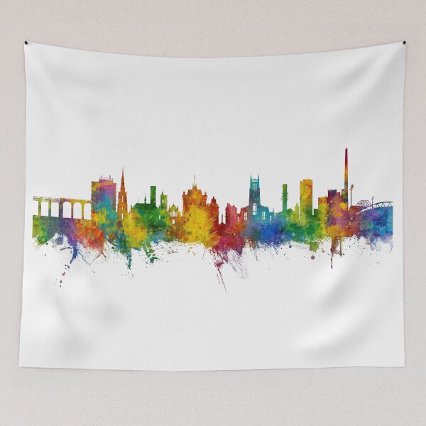 Item preview, Huddersfield England Skyline designed and sold by ArtPrints.