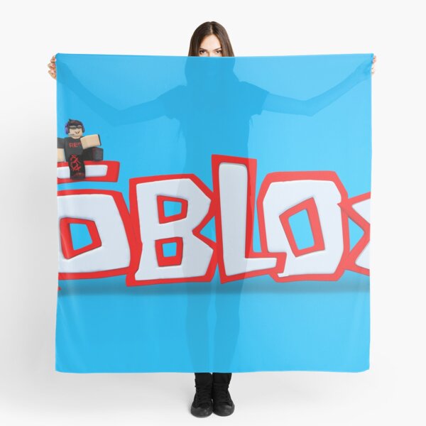 Roblox Logo Blue Scarf By Best5trading Redbubble - blue flag roblox