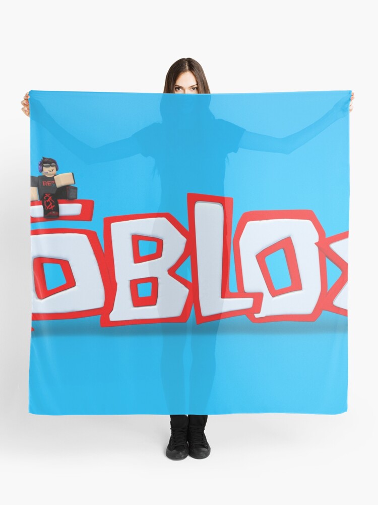 Roblox The Game Poster Scarf By Best5trading Redbubble - roblox scarves redbubble