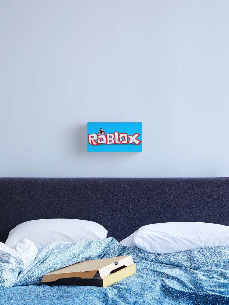 Roblox The Game Poster Canvas Print By Best5trading Redbubble - roblox game posters redbubble