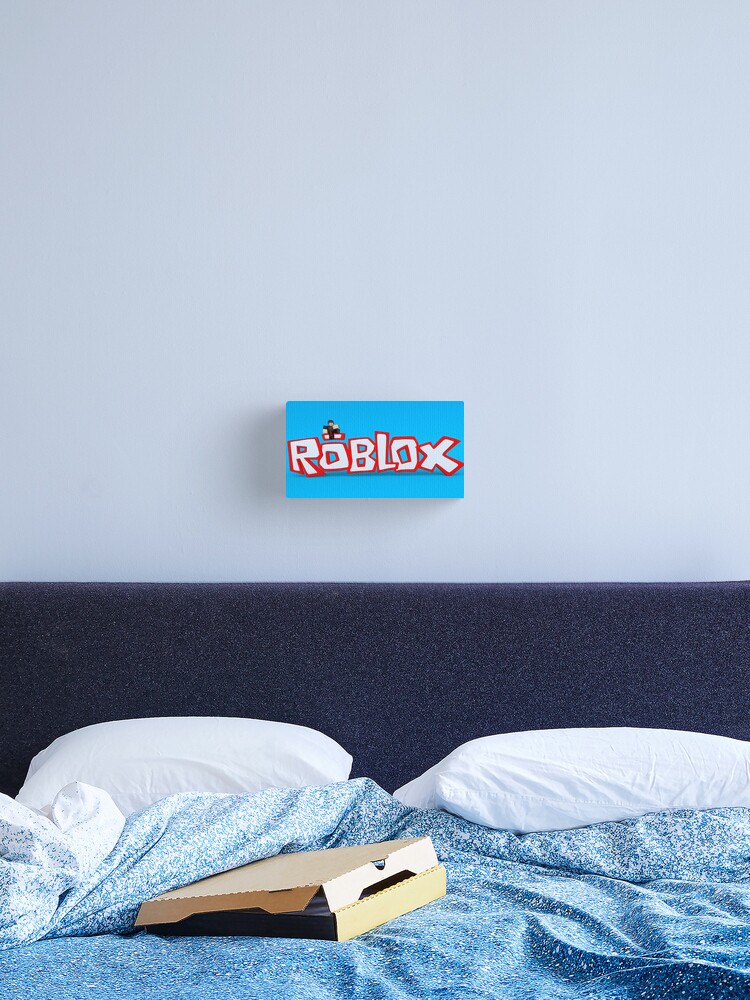 Roblox The Game Poster Canvas Print By Best5trading Redbubble - roblox game wall art redbubble