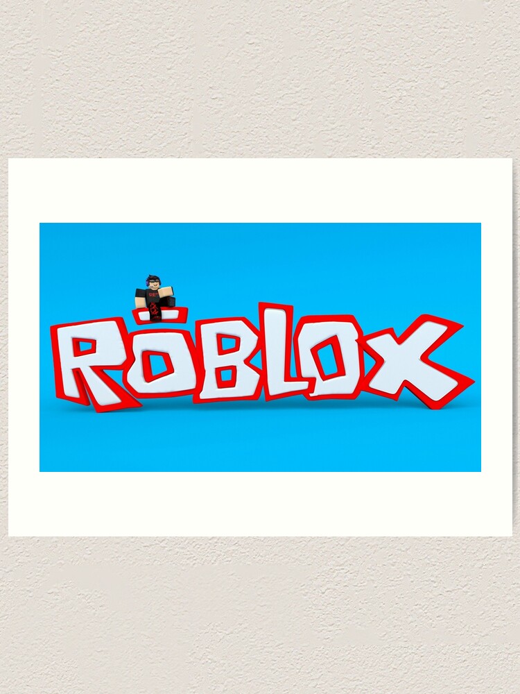 Roblox The Game Poster Art Print By Best5trading Redbubble - dimension 12 roblox