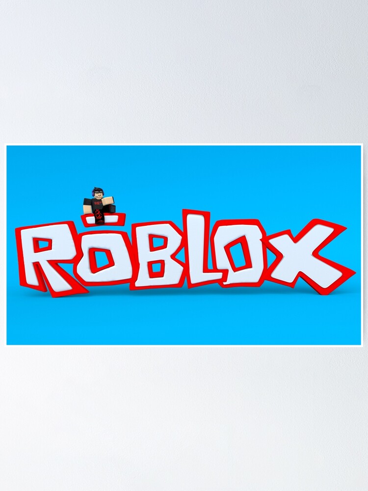 Roblox The Game Poster Poster By Best5trading Redbubble - roblox the game posters