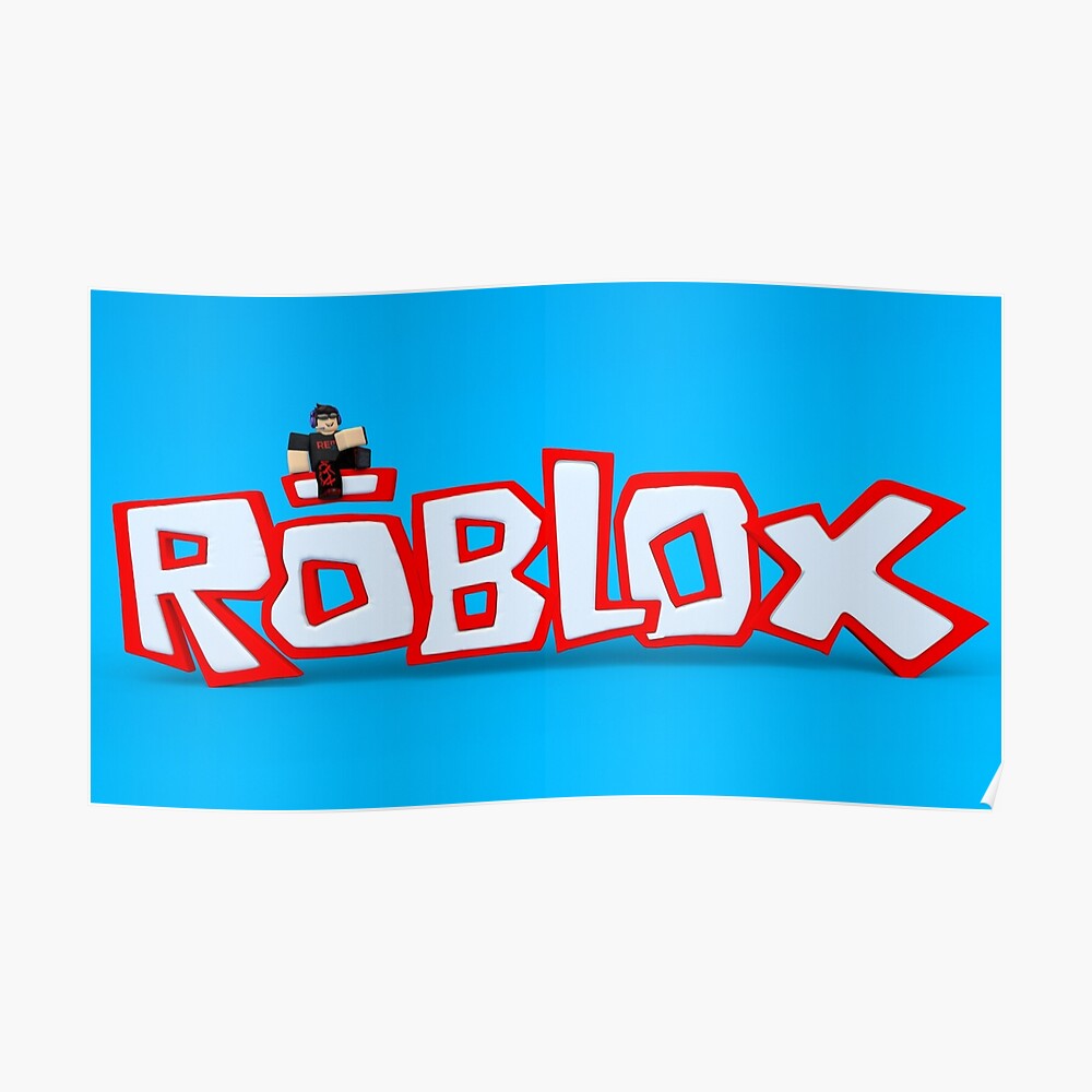 Roblox The Game Poster Poster By Best5trading Redbubble - roblox gift card portugal