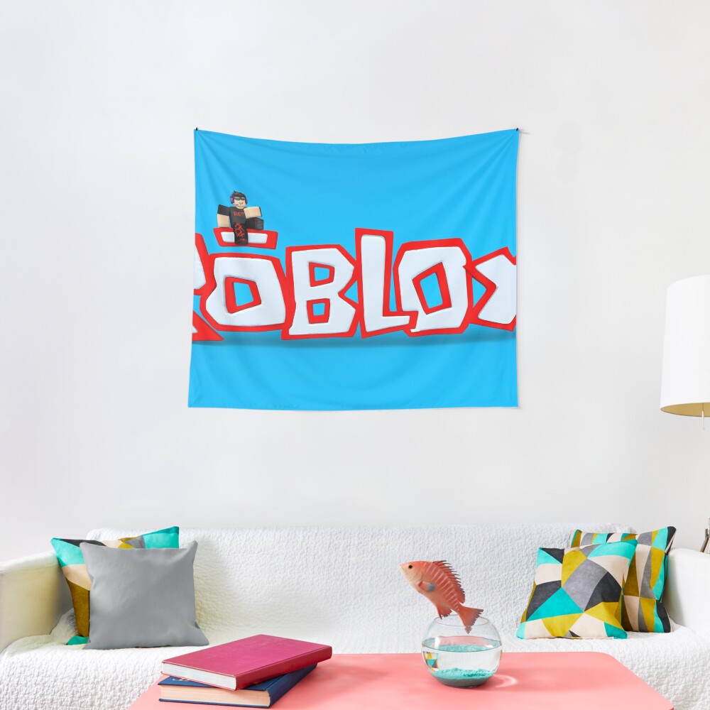 Roblox The Game Poster Tapestry By Best5trading Redbubble - roblox game wall art redbubble