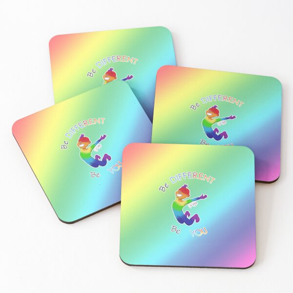 Item preview, PRIDE - be different, be you (rainbow version) designed and sold by Peter Houtman.