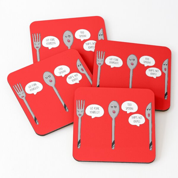 Item preview, Inappropriate cutlery    designed and sold by flywithherwings.