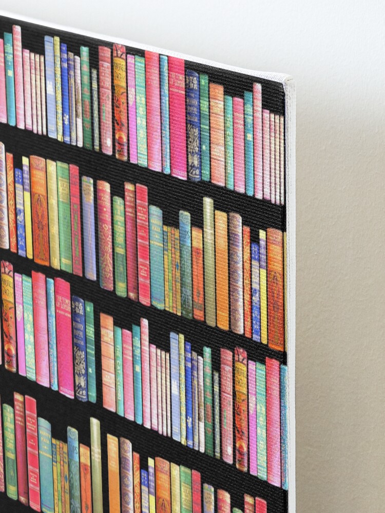 Alternate view of Bookworms Delight / Antique Book Library for Bibliophile Mounted Print