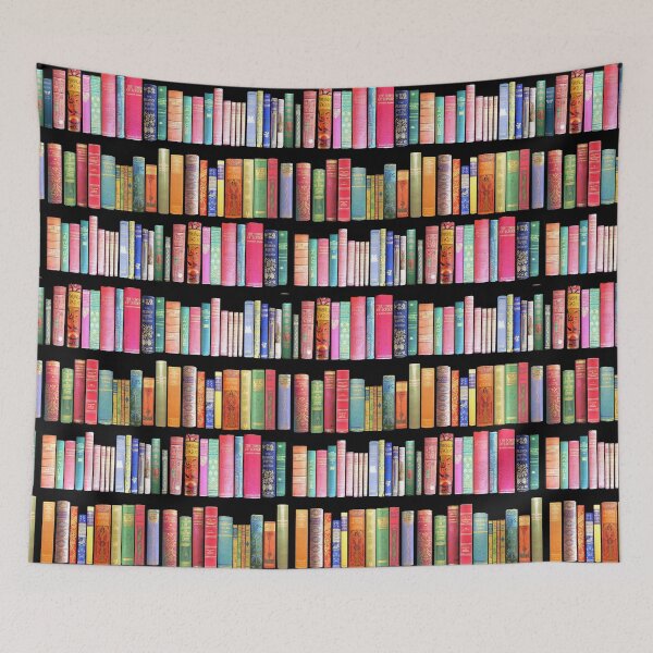Item preview, Bookworms Delight / Antique Book Library for Bibliophile designed and sold by MagentaRose.