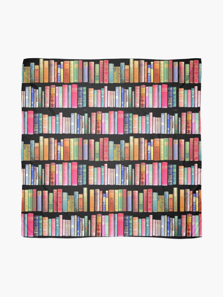 Alternate view of Bookworms Delight / Antique Book Library for Bibliophile Scarf