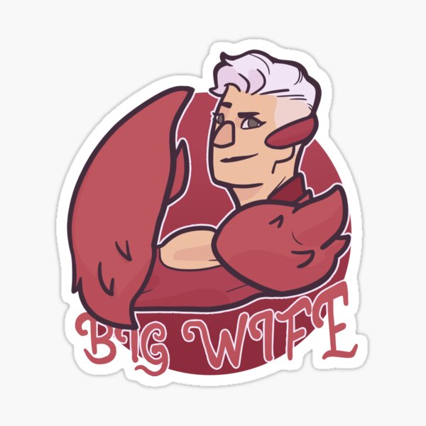 Big Wife Sticker