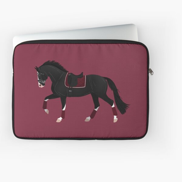 Aperçu de l'œuvre Cheval de dressage noir - Equine Rampaige créée et vendue par equinerampaige.