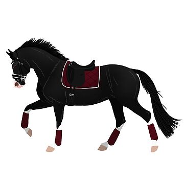 Aperçu de l'œuvre Cheval de dressage noir - Equine Rampaige de equinerampaige